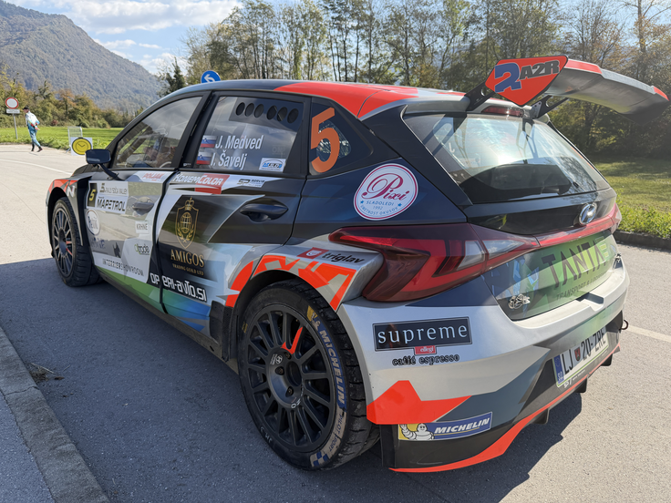 Odličen povratek v razred Rally2 za Jana Medveda. | Foto: Gregor Pavšič