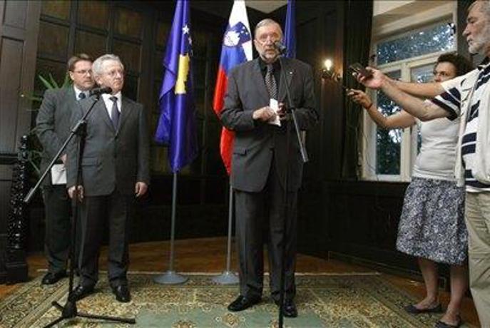 Rupel s kosovskim kolegom za multietničnost in evropsko perspektivo