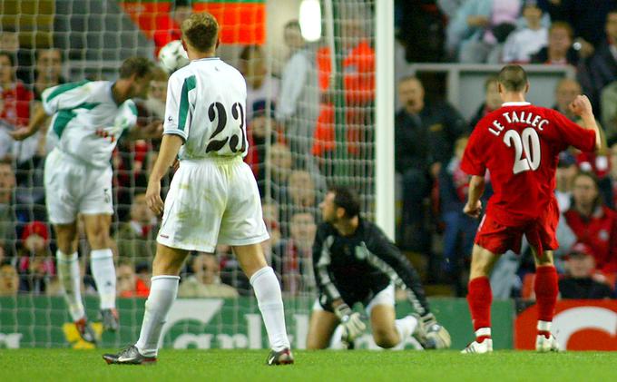 Olimpija se je leta 2003 pod vodstvom Suada Beširevića v Evropi pomerila tudi proti Liverpoolu (1:1 in 0:3) | Foto: Reuters