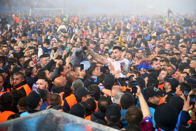 Trabzonspor je osvojil naslov turškega prvaka po 38 letih. | Foto: Guliverimage/Vladimir Fedorenko
