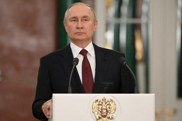 Vladimir Putin | "Imamo enake poglede na vzroke, potek in logiko tekoče preobrazbe svetovne geopolitične krajine," je dejal Putin. | Foto Reuters