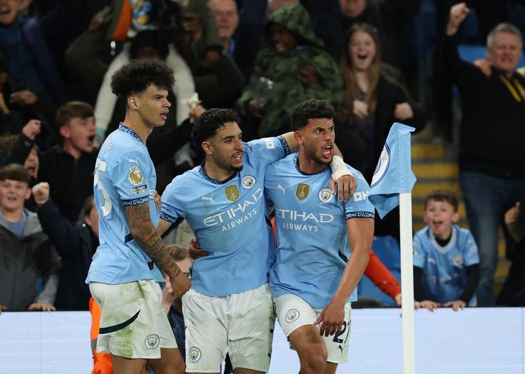 Manchester City je zabeležil pomembno zmago. | Foto: Reuters