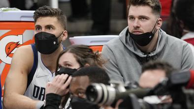 Hud udarec za Dončića in Dallas