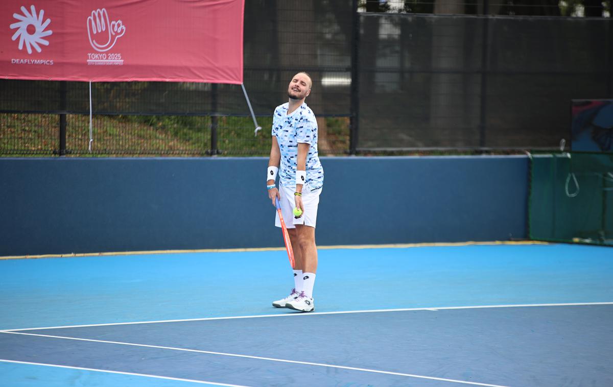 Marino Kegl | Marino Kegl se je prebil v četrtfinale. | Foto Zveza za šport invalidov Slovenije