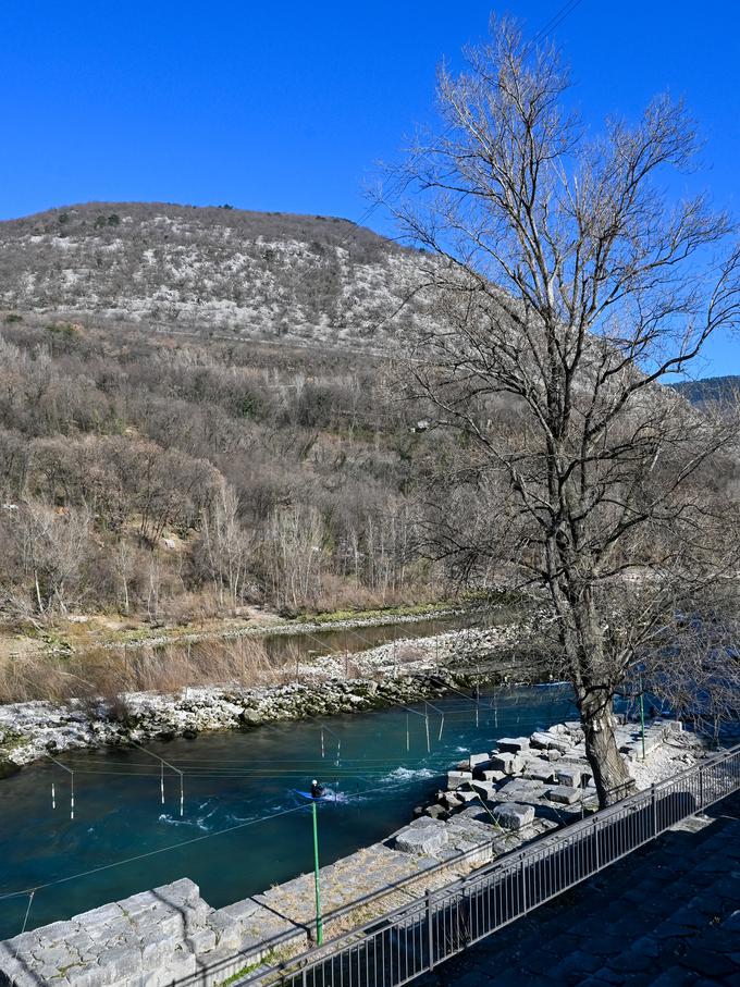 S Kanclerjem smo se srečali pod Sabotinom ob reki Soči, kjer je bil leta 1991 svetovni podprvak. | Foto: Matej Podgoršek