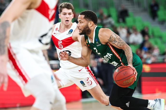 Cedevita Olimpija - Bourg | Cedevita Olimpija se bo v soboto pomerila z Mego. | Foto Aleš Fevžer