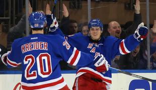 New York Rangers prerešetali mrežo San Joseja