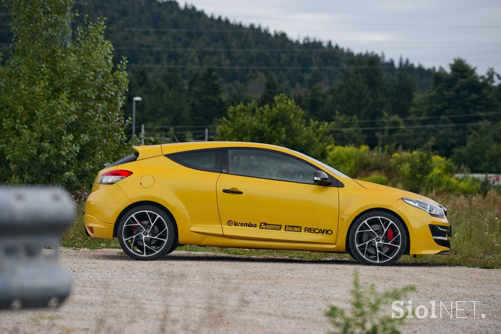 Renault megane RS - fotogalerija testnega vozila