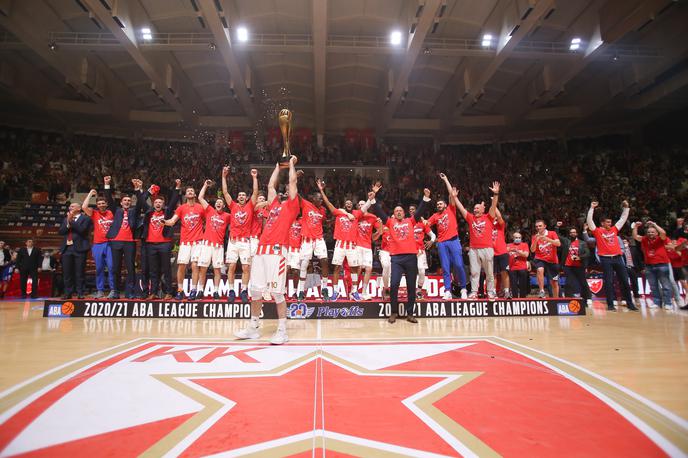 crvena zvezda | Košarkarji Crvene zvezde so prvaki lige ABA. | Foto ABA liga/Crvena zvezda mts