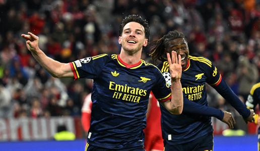 Arsenal pokvaril načrte Bayernu, polom Uniteda, nov mejnik slovenskega dragulja