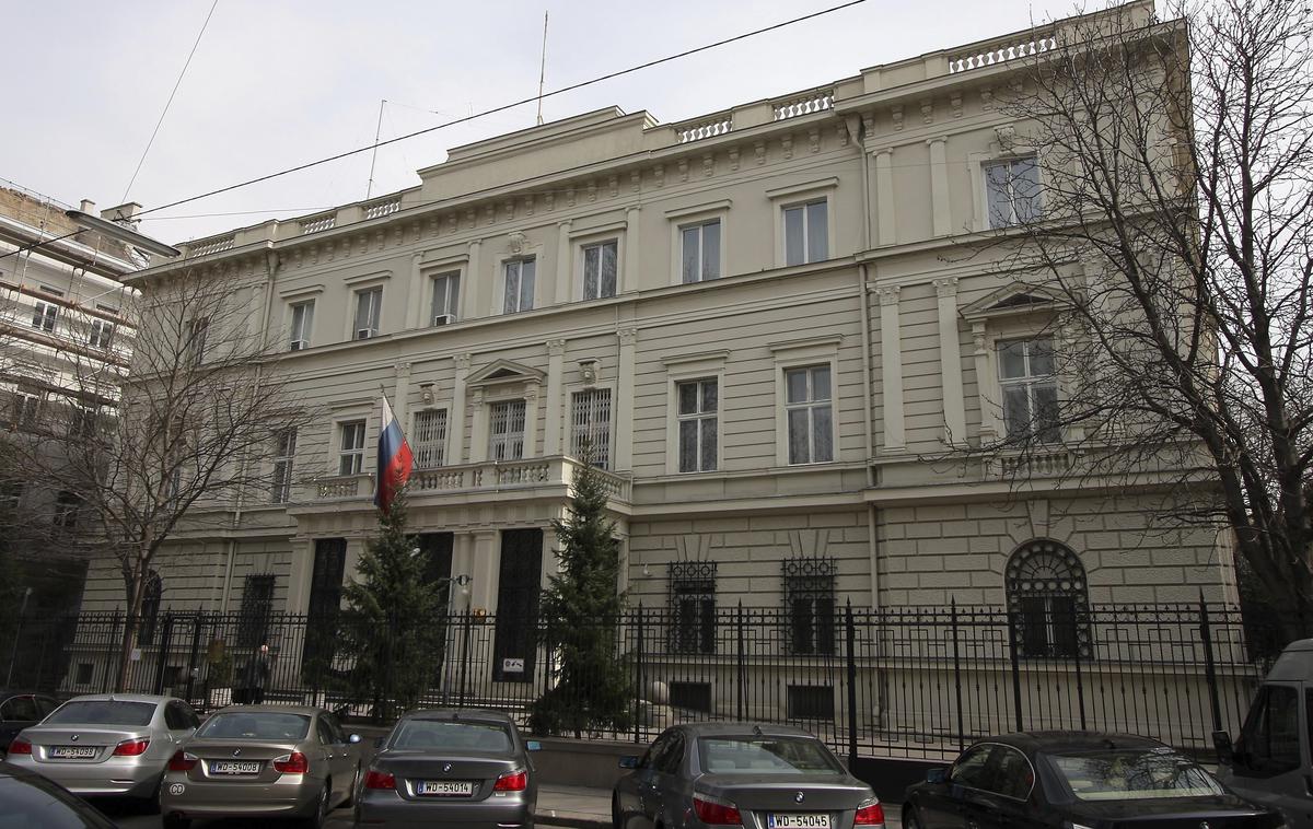 rusko veleposlaništvo na Dunaju | Avstrijsko zunanje ministrstvo je za APA povedalo, da je po razkritjih na pogovor poklicalo ruskega odpravnika poslov na veleposlaništvu na Dunaju. | Foto Guliverimage