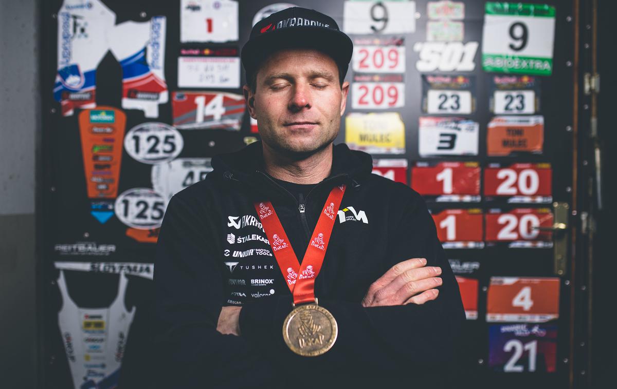 Toni Mulec Dakar | Toni Mulec, ko se je pred tremi leti vrnil z relija Dakar. | Foto Grega Valančič/Sportida