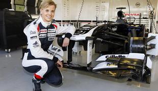 Susie Wolff prvič vozila dirkalnik formule 1