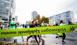 Po trasi ljubljanskega maratona za dober namen