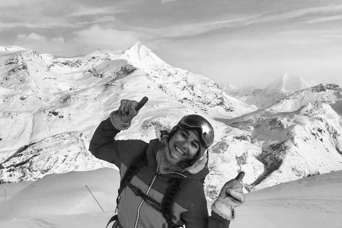 Adele Milloz | V nesreči med plezanjem v Francoskih Alpah je umrla nekdanja svetovna prvakinja v turnem smučanju Adele Milloz.  | Foto Instagram
