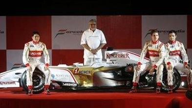 Force India z Mercedesovimi motorji