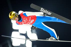 Trije trening skoki, tri slovenske uvrstitve med prvo trojico