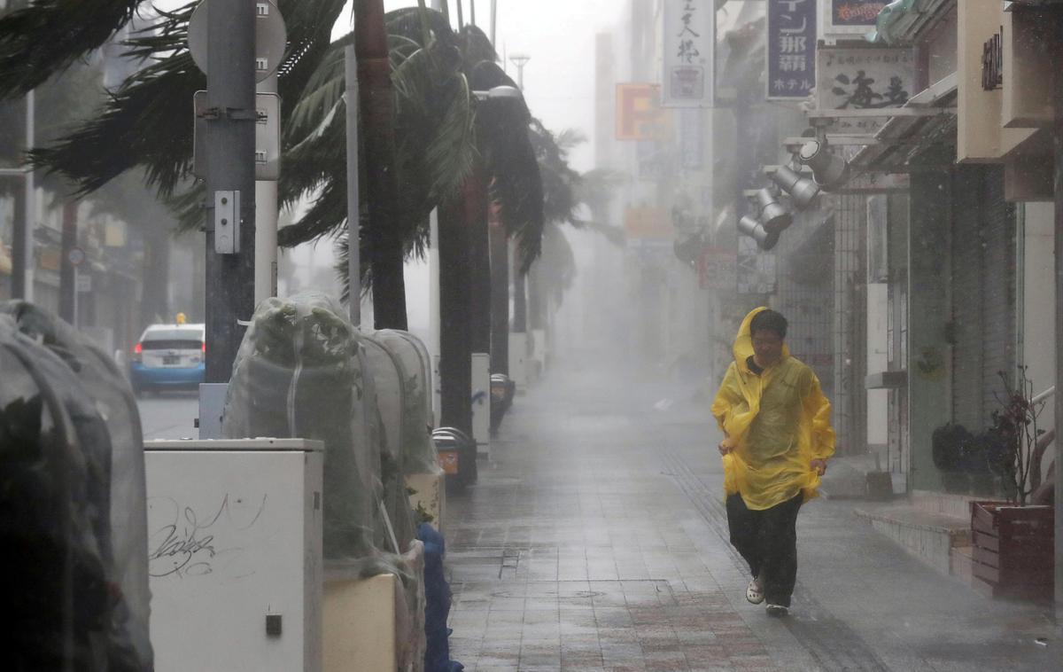 tajfun, Okinawa | Foto Reuters