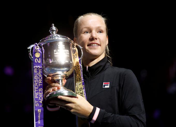 Kiki Bertens je v finalu St. Peterburga premagala Hrvatico Donno Vekić. | Foto: Reuters