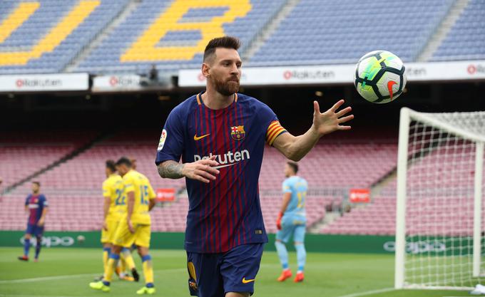 Lionel Messi je zadel dvakrat v polno. | Foto: Reuters