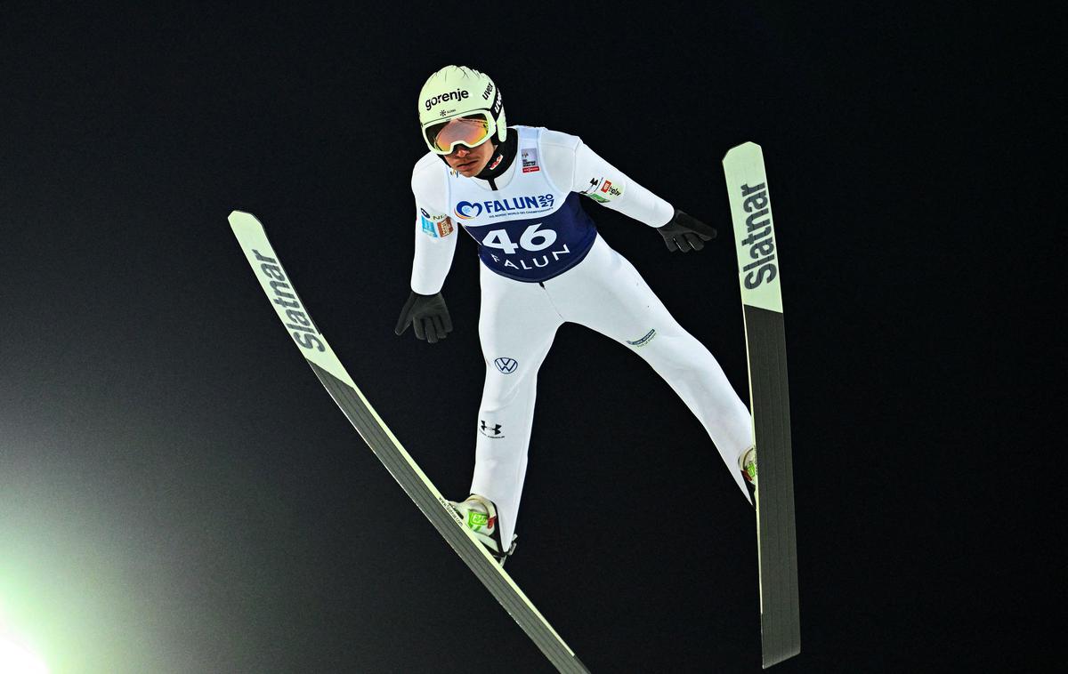 Anže Lanišek, Falun | Anže Lanišek trenutno vodi v seštevku svetovnega pokala. | Foto Reuters