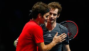 Roger Federer mu je dal pravo lekcijo tenisa, Murray osramočen