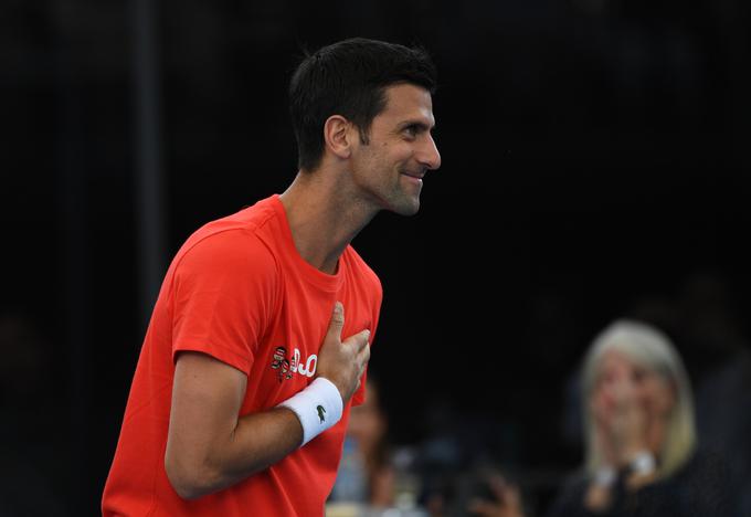 Novak Đoković je bil vesel gledalcev. | Foto: Reuters