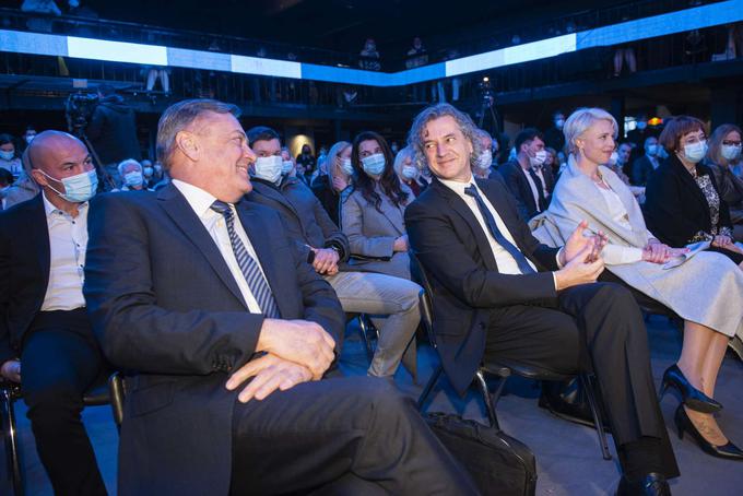 Janković in Golob sta sodelovala že v Pozitivni Sloveniji, kjer je bil Janković predsednik, Golob pa podpredsednik. | Foto: Bor Slana/STA