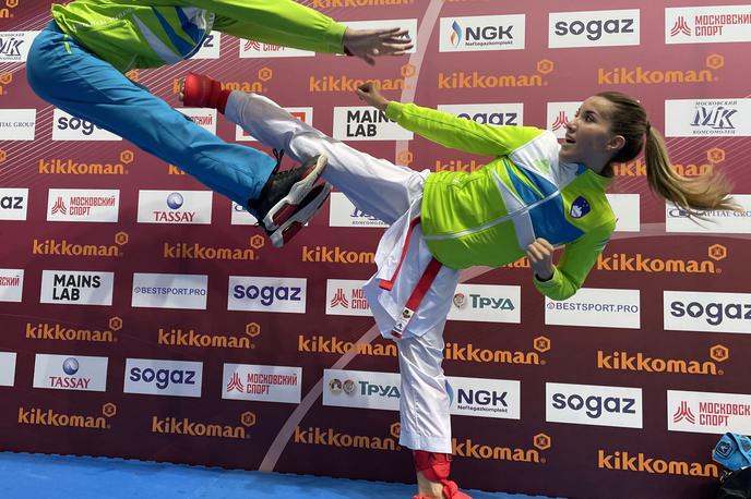 Tjaša Ristić - Moskva | Tjaša Ristić je v Moskvi osvojila drugo mesto. | Foto Karate zveza Slovenije