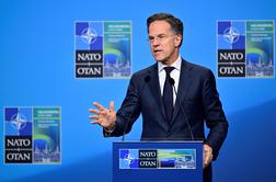 Rutte: Nato mora biti pripravljen na vsakršen izziv danes in v prihodnje