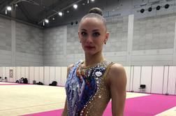 Jekaterina Vedenejeva je na SP v ritmični gimnastiki s trakom zasedla sedmo mesto