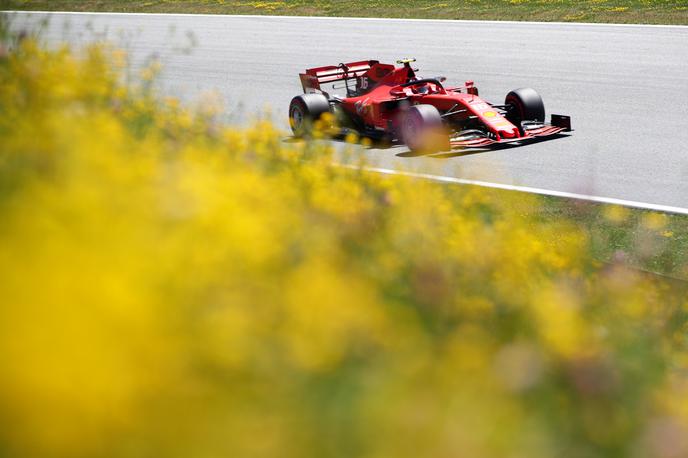 Charles Leclerc | Charles Leclerc je bil najhitrejši tudi na zadnjem treningu. | Foto Reuters