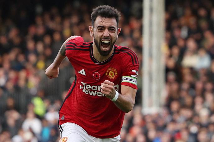 Manchester United Bruno Fernandes | Bruno Fernandes ostaja pri Unitedu. | Foto Reuters