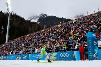 Slovenske biatlonke skromne, Hrobat in Čater končala OI