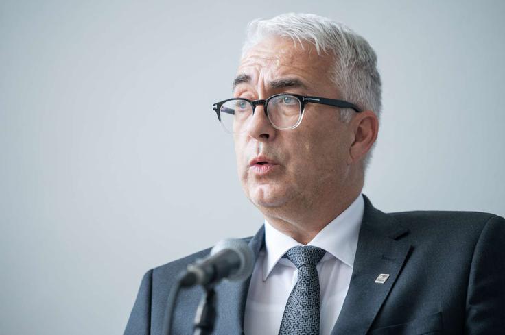 Mitja Gorenšček, GZS Mitja Gorenšček, GZS | Foto: Matic Prevc/STA