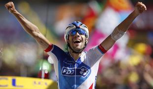 Pinotu vzpon na Alpe d'Huez, Froome že slavi
