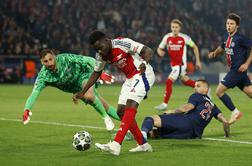 V živo: PSG podvojil prednost, Saka zabil za žarek upanja