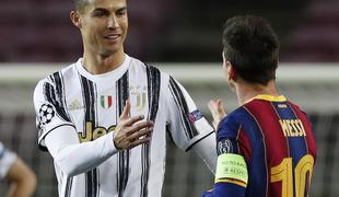 Messi in Ronaldo tokrat nista v igri za najboljšega napadalca