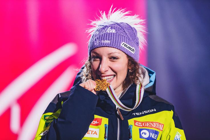 "Tako, kot je za uspeh Hadalina v prvi vrsti zaslužna ekipa, ki je zbrana okrog njega, je za izjemne uspehe Štuhčeve zaslužna predvsem njena ekipa." | Foto: Sportida