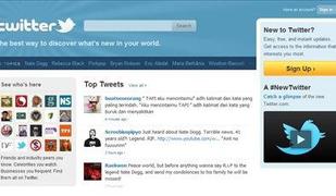 Twitter vse bolj priljubljen pri Slovencih