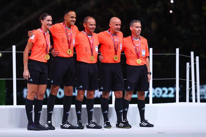 Sodniki, ki so sodili finale letošnjega svetovnega prvenstva v nogometu. | Foto: Guliverimage/Vladimir Fedorenko
