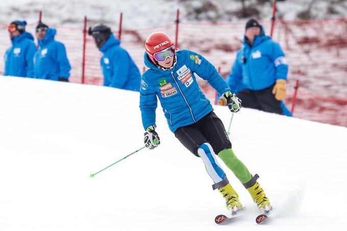 Ana Drev je bila v tej zimi na tekmah svetovnega pokala 8. in 11. Zdaj je pripravljena še za korak naprej. | Foto: Sportida