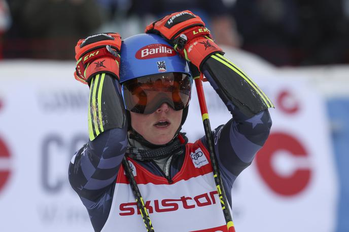 Mikaela Shiffrin | Mikaela Shiffrin se sprašuje o smiselnosti termina uvoda smučarske sezone z veleslalomom v Söldnu, ki se bo začela čez 14 dni na ledeniku Rettenbach. | Foto Guliverimage