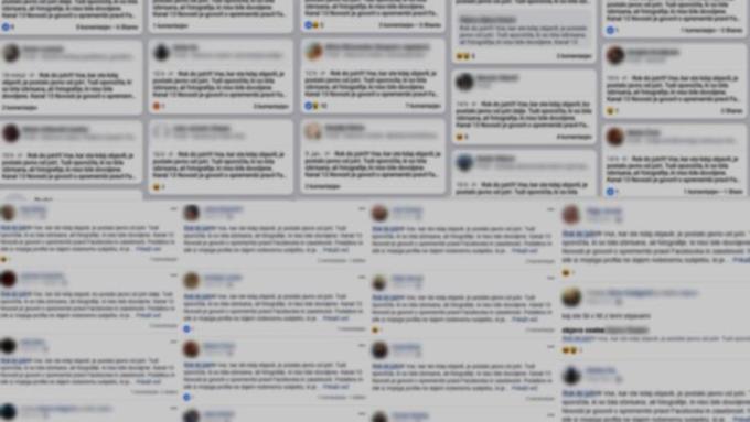 Slovenski uporabniki Facebooka zelo radi sodelujejo v najrazličnejših lažnih nagradnih igrah ali pa delijo nesmiselne objave. Kliknite fotografijo za več informacij. | Foto: Matic Tomšič / Posnetek zaslona