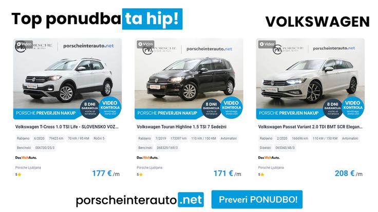 VOLKSWAGEN-RABLJENA-VOZILA | Foto: Porsche Inter Auto
