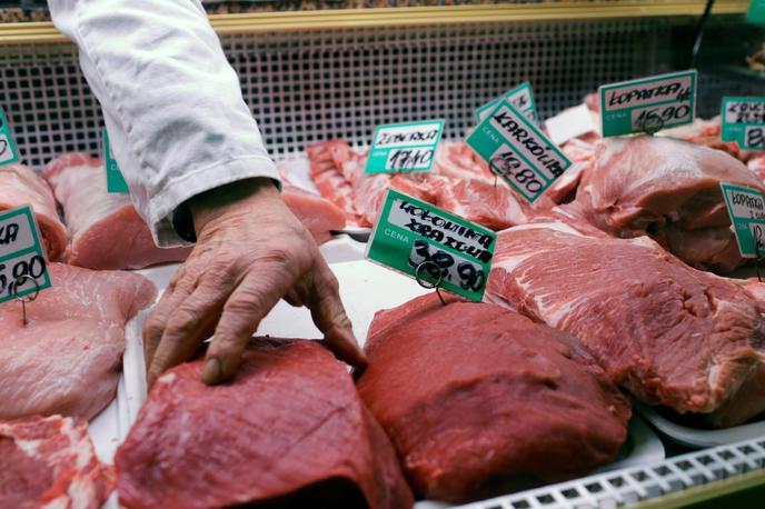 meso Poljska | Pristojni v Sloveniji so v luči afere s spornim poljskim mesom za zdaj odkrili en sporen primer mase za kebab. | Foto Reuters