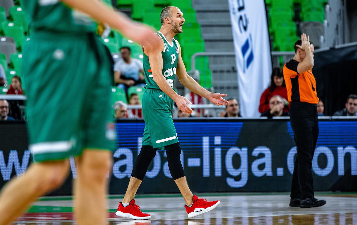 Cedevita Olimpija - Crvena zvezda | Marko Simonović je bil ob Ryanu Boatrightu ključni mož, da je padel njegov nekdanji klub. | Foto Grega Valančič/Sportida