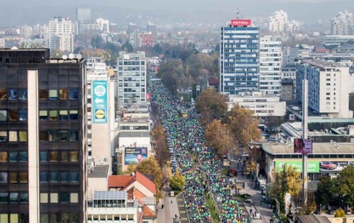 ljubljanski maraton | Ljubljana bo 27. in 28. oktobra spet polna tekačev. Organizatorji verjamejo, da bo padel vsaj en rekord. | Foto Vid Ponikvar