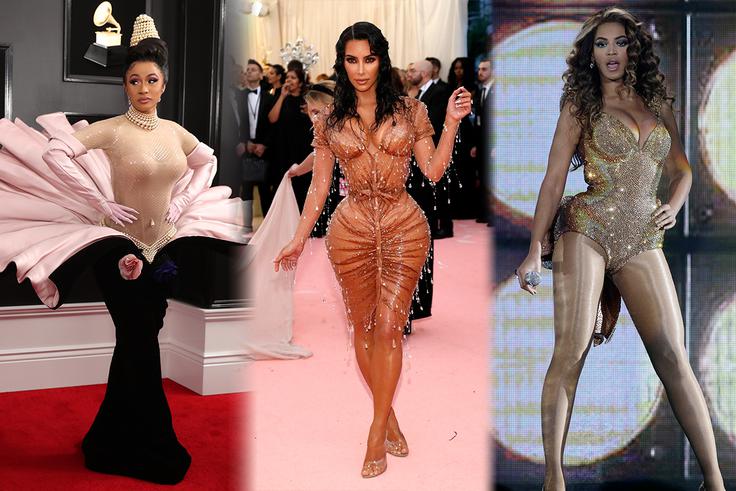 Cardi B, Kim Kardashian in Beyonce so nosile njegove kreacije. | Foto: Reuters, Guliverimage