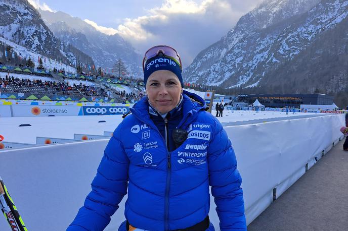 Vesna Fabjan | Vesna Fabjan, bronasta olimpijka iz Sočija, dela z vso predanostjo, da bi lahko na vsak način pomagala našim tekmovalcem. | Foto Boštjan Boh